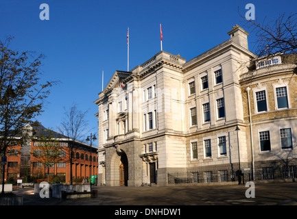 Maidstone, Kent, England, UK. County Hall / Sitzungen Haus. HQ des Kent County Council Stockfoto