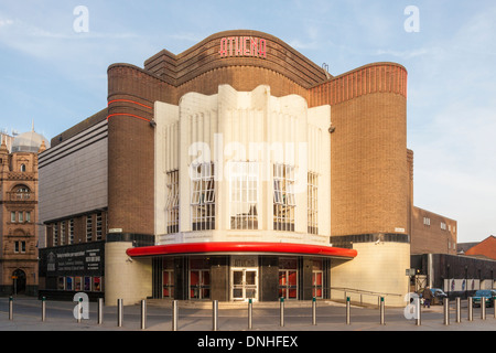 Athena, Leicester, England, Großbritannien, in der Optimierung der Moderne Stil gestaltet. Stockfoto