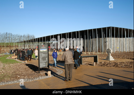 Stonehenge-Besucherzentrum eröffnet im Dezember 2013 Wiltshire England UK Stockfoto