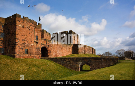 Carlisle Castle Stockfoto