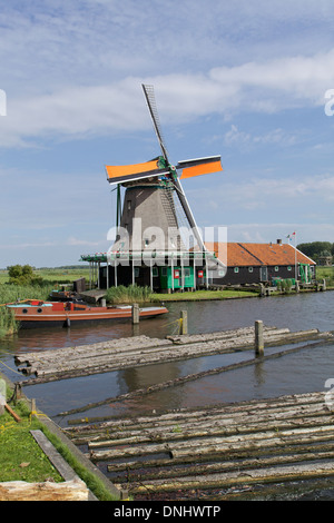 Windmühlen, Niederlande Stockfoto