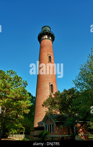 Currituck Beach Licht, Corolla, North Carolina, USA Stockfoto