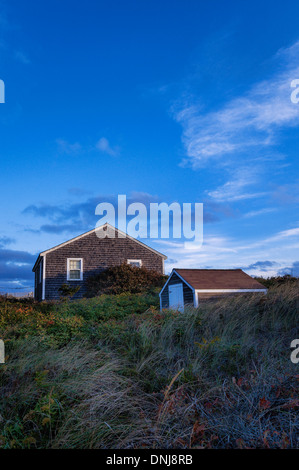 Waterfront Beach Cottage, Cape Cod, Massachusetts, USA. Stockfoto