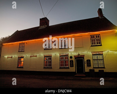 Die hoxne Swan, ein öffentliches Haus in Suffolk. Stockfoto