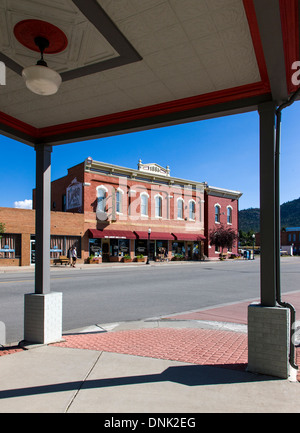 Historische Innenstadt, kleine Stadt von Buena Vista, Colorado, USA Stockfoto