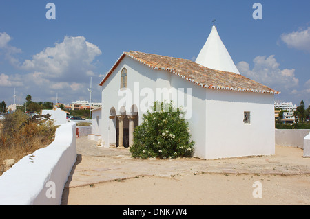 Kapelle Nossa Senhora da Rocha Armacao de Pera Algarve Portugal Stockfoto