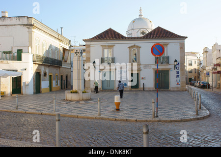 Altstadt von Olhao Algarve Portugal Stockfoto