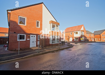 Neubaugebiet am Stand Park Northampton Stockfoto