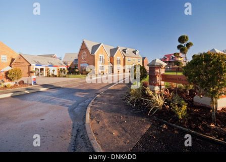 Neue Gehäuse Entwicklung Gräfin Manor Moulton Northamptonshire Stockfoto