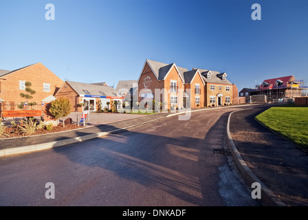 Neue Gehäuse Entwicklung Gräfin Manor Moulton Northamptonshire Stockfoto