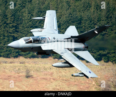 RAF Tornado GR4, Jet, Angriff, Flugzeuge, Mach Schleife, niedrigen Niveau, Geschwindigkeit, Überschallflug Stockfoto