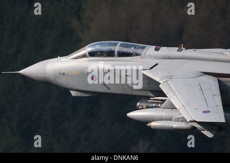 RAF Tornado GR4, Jet, Angriff, Flugzeuge, Mach Schleife, niedrigen Niveau, Geschwindigkeit, Überschallflug Stockfoto