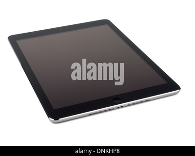 iPad Air auf weißen Hintergrund isoliert Stockfoto