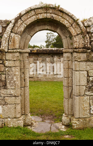 Weiße Insel, Figuren, Grafschaft Fermanagh, Nordirland, Vereinigtes Königreich Stockfoto