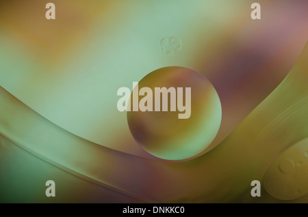 Makro-Welten Muster Einmischung und abstoßend phobische Phobie Kräfte Stockfoto