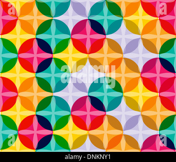 Abstrakte helle Musterdesign Hintergrund Vektor-Illustration Stockfoto