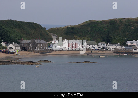 Porth Dinillaen Morfa Nefyn Gwynedd Wales Stockfoto