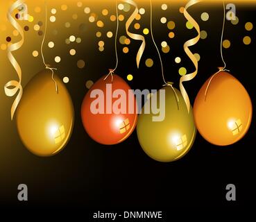 Luftballons Stock Vektor