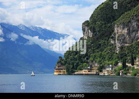 Italien, Trentino, Riva del Garda am Gardasee Stockfoto
