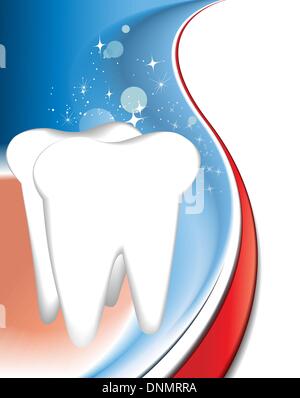 Zahn-Hintergrund Stock Vektor