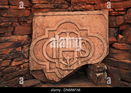 Argentinien, Missiones, Jesuiten-Missionen von den Guaranis: San Ignacio Mini, UNESCO Welt Kulturerbe Stockfoto