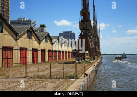 Brasilien, Rio Grande do Sul, Porto Alegre, Cais do Porto (Kai des Hafens) Stockfoto