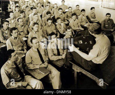 Naval Fotografie Schule Lehrer und Schüler am NAS Pensacola Stockfoto