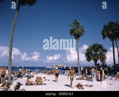 Spa-Strand in St. Petersburg, Florida Stockfoto