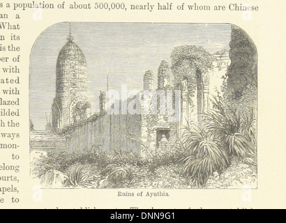 Eine Fortsetzung der „zwei Hemisphären“ mit Schwerpunkt auf Ayuthia, einer antiken Stadt in Thailand. Das Buch bietet detaillierte Einblicke in die Geographie, die Menschen und die Kultur der Region, unterstützt durch Illustrationen. Es umfasst die historische Bedeutung und das kulturelle Erbe von Ayuthia, einem wichtigen Standort in Südostasien. Stockfoto