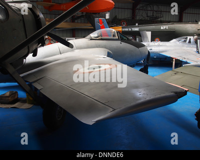 (IB-427) De Havilland DH.100 Vampir FB.52 Msn:148 (Indian Air Force) / French Air Force (IB-427) De Havilland DH100 Vampire FB52, Bild 1 Stockfoto