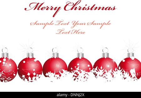 Verwenden Sie schöne Vektor Weihnachten (Neujahr) Hintergrund für design Stock Vektor