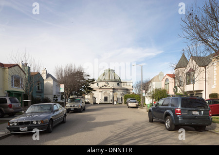 Neptun Gesellschaft von San Francisco Columbarium. Architekt: Bernard J.S Cahill. Stockfoto