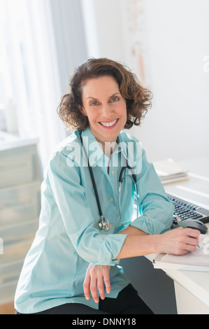 Porträt der Ärztin Stockfoto