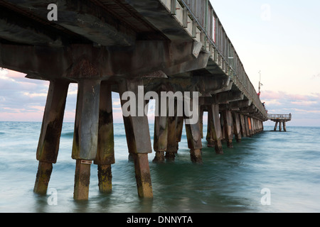 Pompano Beach Pier - Pompano Beach, Florida USA Stockfoto