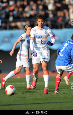 Nationalstadion, Tokio, Japan. 1. Januar 2014. Kazuyuki Morisaki (Sanfrecce), 1. Januar 2014 - Fußball / Fußball: der 93nd Kaiser-Cup-Finale match zwischen Yokohama F.Marinos 2-0 Sanfrecce Hiroshima im National Stadium, Tokio, Japan. Bildnachweis: AFLO/Alamy Live-Nachrichten Stockfoto