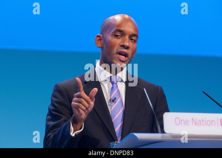 Chukka Ummuna anlässlich der Labour Party Conference 2013 Stockfoto