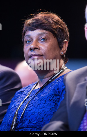 Doreen Lawrence Baroness Lawrence von Clarendon, Mutter von Stephen Lawrence auf der Labour-Partei-Konferenz in Brighton 2013 Stockfoto