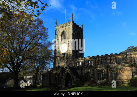 Herbst, Holy Trinity Church, Skipton Stadt, North Yorkshire, England, UK Stockfoto