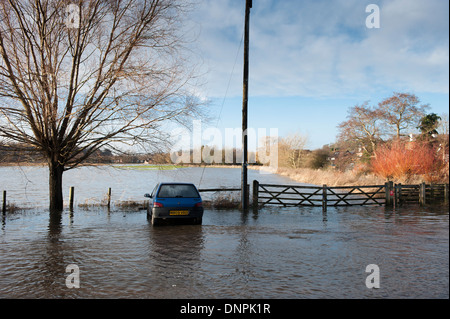 Überschwemmung, Godalming, Surrey, England Stockfoto