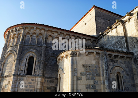 Kirche Sainte-Radegonde in Talmont-Sur Gironde in Charente-Maritime, Frankreich Stockfoto