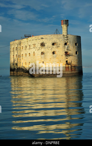 Fort Boyard in Pertuis d'Antioche in Charente-Maritime, Frankreich Stockfoto