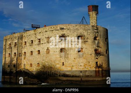 Fort Boyard in Pertuis d'Antioche in Charente-Maritime, Frankreich Stockfoto