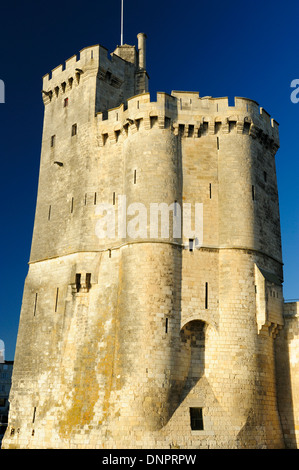 Nikolaus Turm in La Rochelle, Charente-Maritime, Südwest-Frankreich Stockfoto