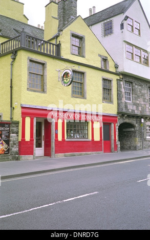 Museum von Edinburgh, Huntly Haus, Canongate, Royal Mile, Edinburgh, Schottland, UK Stockfoto