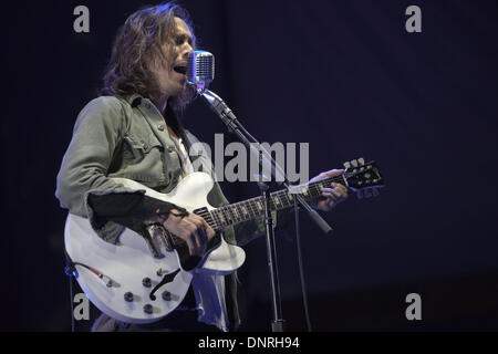 Chicago, Illinois, USA. 21. August 2011. BRANDON BOYD von Incubus führt im Charter ein Pavillon in Chicago, Illinois © Daniel DeSlover/ZUMAPRESS.com/Alamy Live-Nachrichten Stockfoto