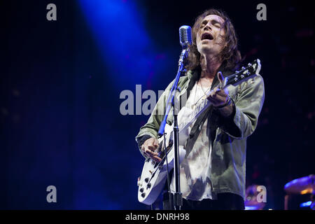 Chicago, Illinois, USA. 21. August 2011. BRANDON BOYD von Incubus führt im Charter ein Pavillon in Chicago, Illinois © Daniel DeSlover/ZUMAPRESS.com/Alamy Live-Nachrichten Stockfoto