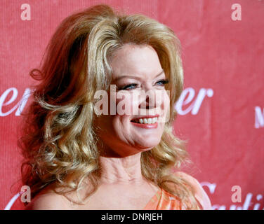 Palm Springs, Kalifornien, USA. 4. Januar 2014. Die Ankünfte der roten Teppich bei den Gala-Abend-Awards zum Auftakt der 25. Palm Springs Film Festival hier gesehen - Mary Hart Credit: Motofoto/Alamy Live News Stockfoto