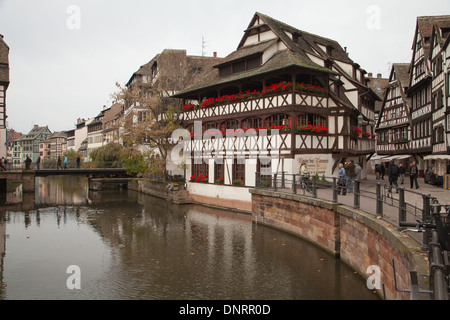 Maison des Tanneurs. Straßburg, Elsass, Frankreich. Stockfoto