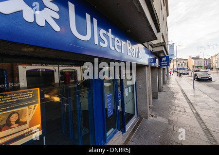 Ulster Bank-Filiale Stockfoto