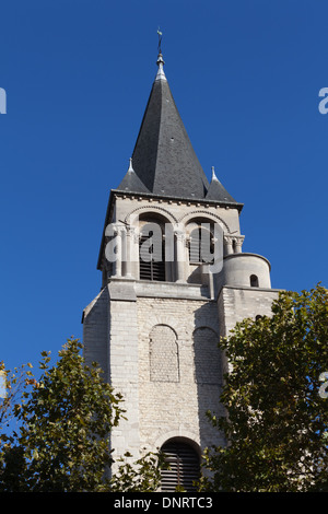 Abtei von Saint-Germain-des-Prés, Paris, Frankreich. Stockfoto